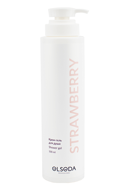 Крем гель для душа STRAWBERRY 500 мл.