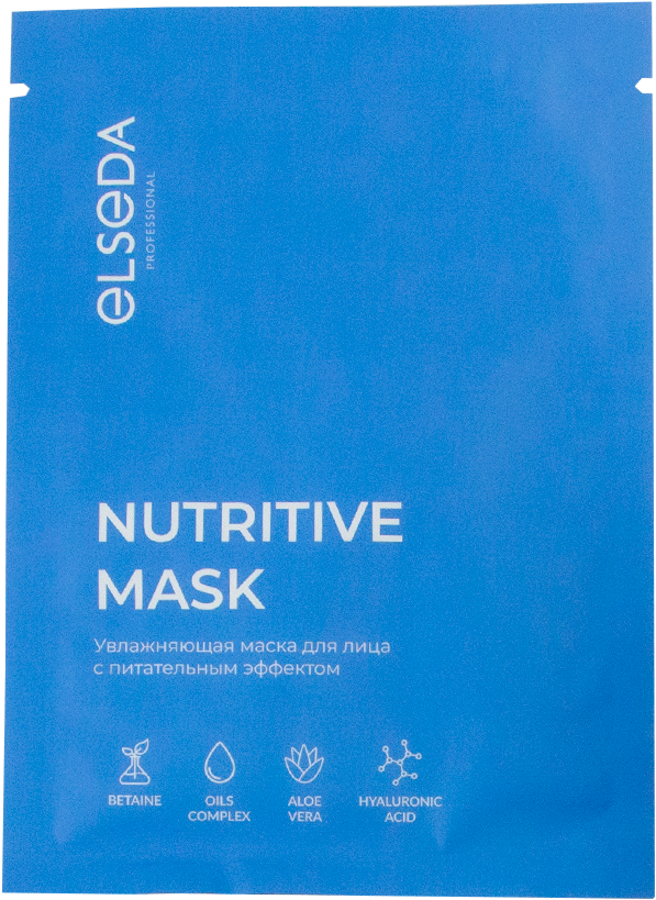 Тканевая маска для лица увлажняющая с питательным эффектом, 26 г