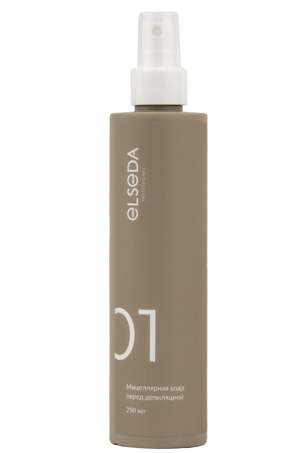 Мицеллярная вода перед депиляцией 250 мл. РЕБРЕНДИНГ